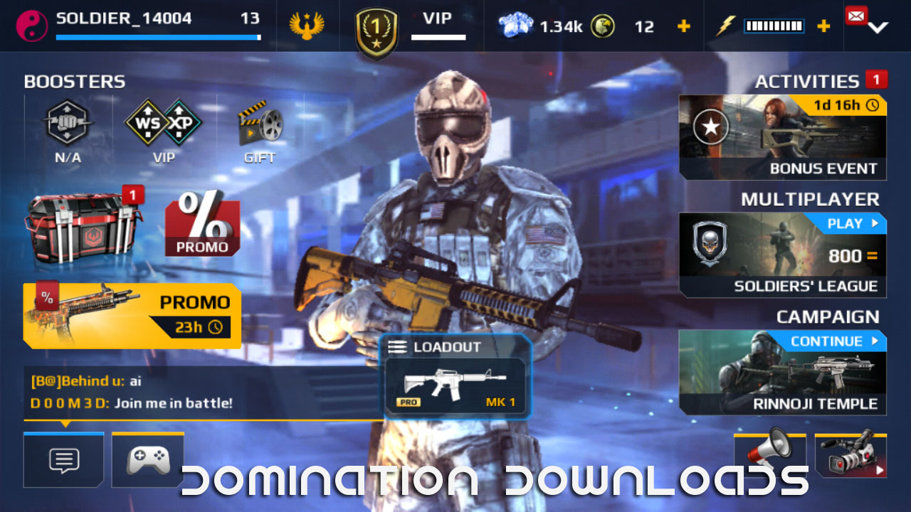 Download modern combat 4 apk for android